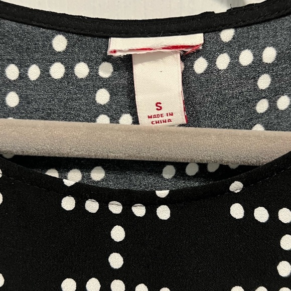 Merona Black & White Dress Size Small - Picture 2 of 5